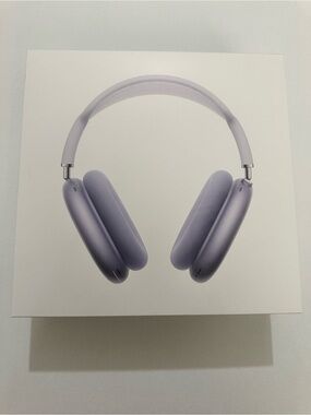 Apple AirPods Max Wireless Over-Ear Headphones Purple Lilac + GEVO Hard Case